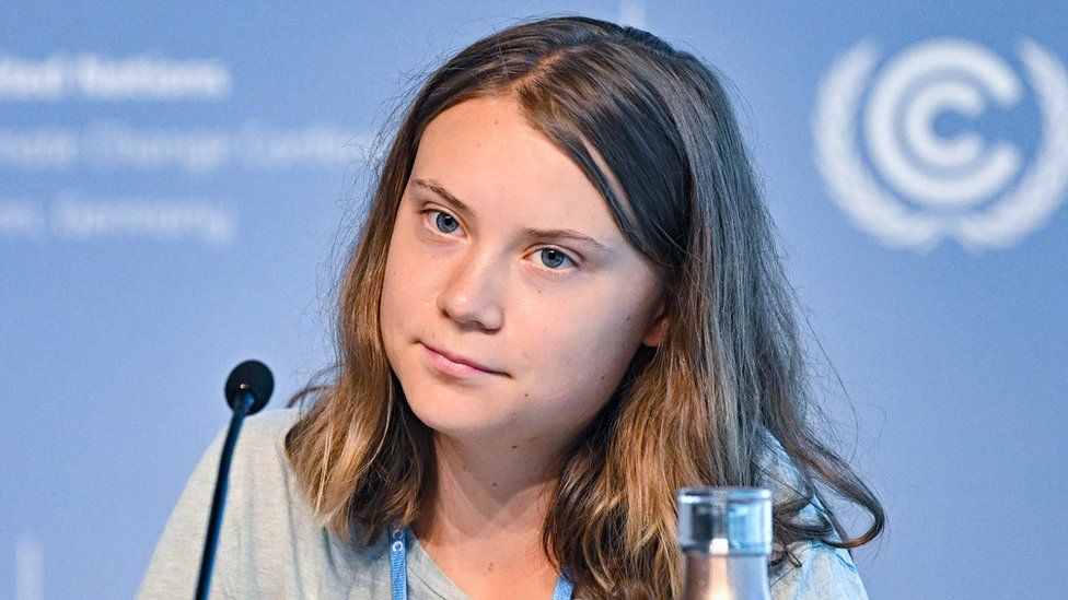 The 20-year-old Swedish environmental advocate